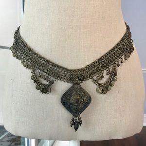 boho chain belt